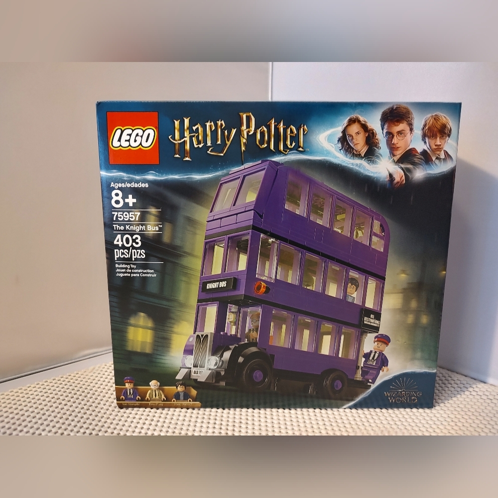 Lego Harry Potter The Knight Bus 75957 NWT Building Toy Set Wizarding World - Picture 1 of 3